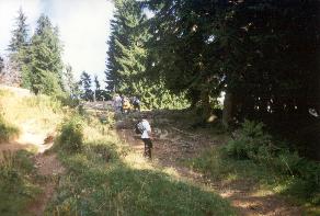 The "easy hike"